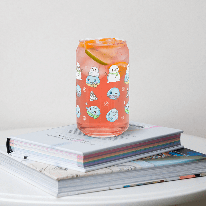Snow Slime Can-Shaped Glass product image (3)