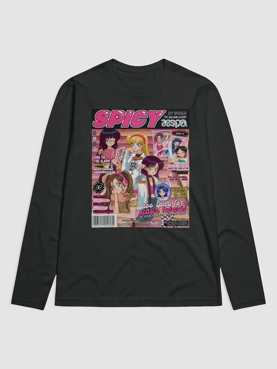 Aespa Graphic Unisex Long Sleeve T-shirt product image (4)