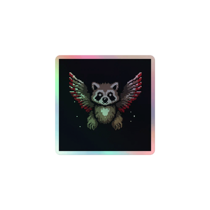 Native Nizzleton Holographic Sticker product image (1)