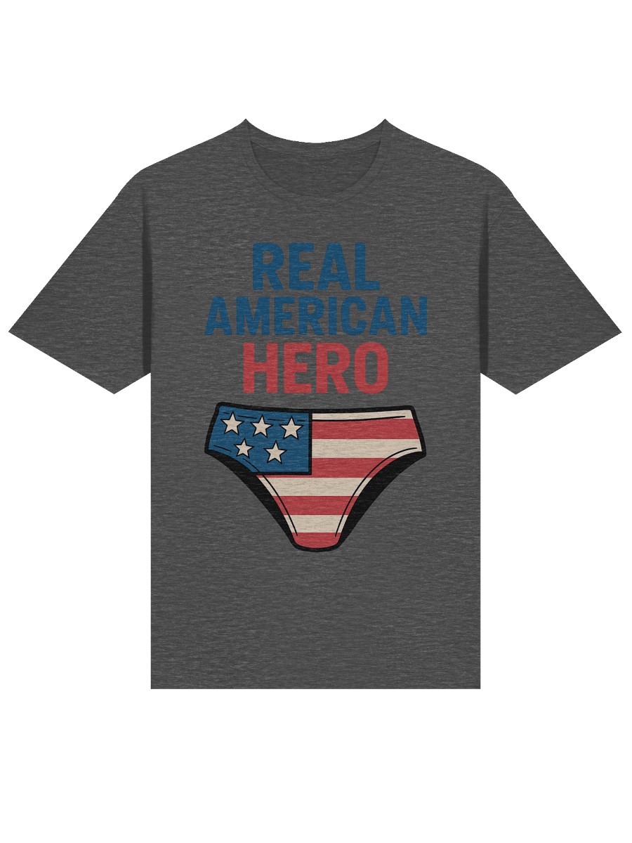 Real American Hero T-Shirt – Funny American Flag Speedo & Aviators Meme Tee product image (36)