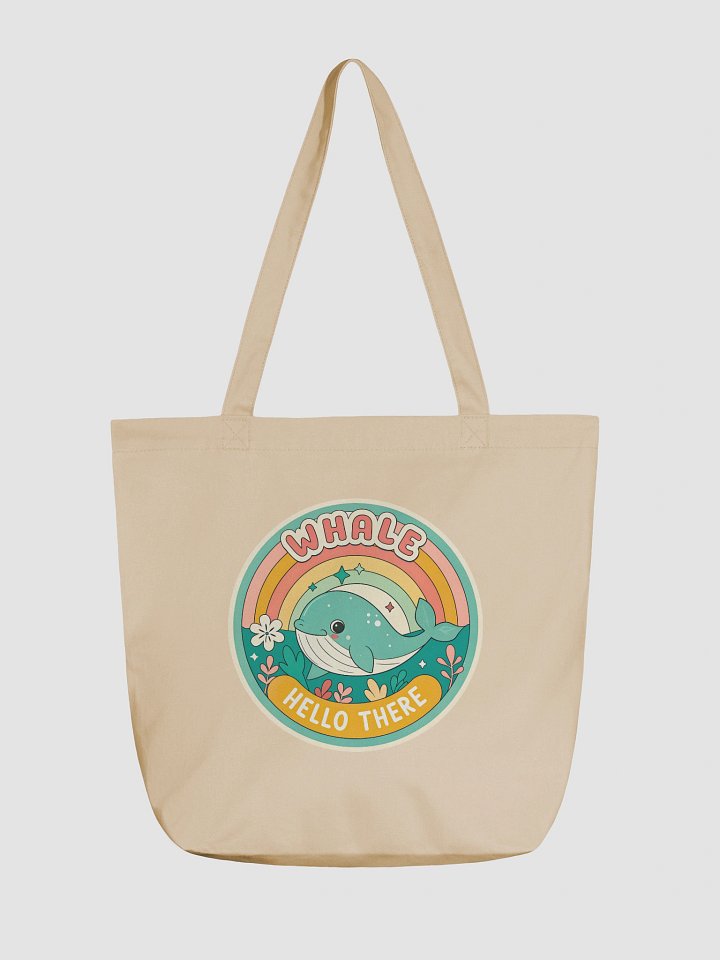 Whale Hello Eco-Friendly Tote Bag product image (1)