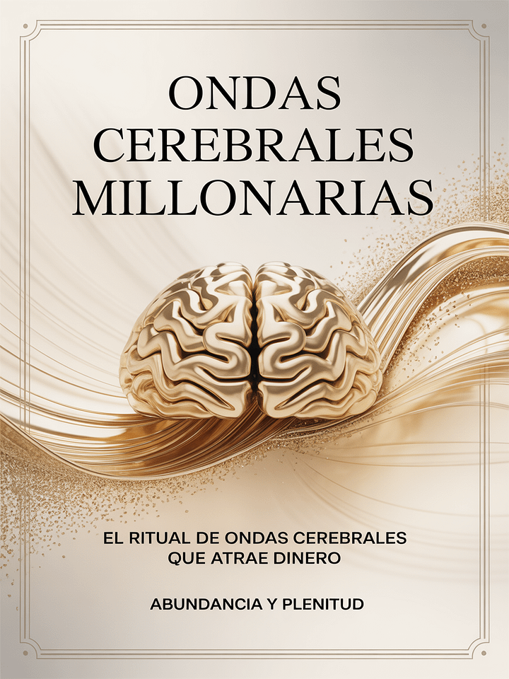 ONDAS CEREBRALES MILLONARIAS: El Ritual de Ondas Cerebrales que Atrae Dinero product image (1)