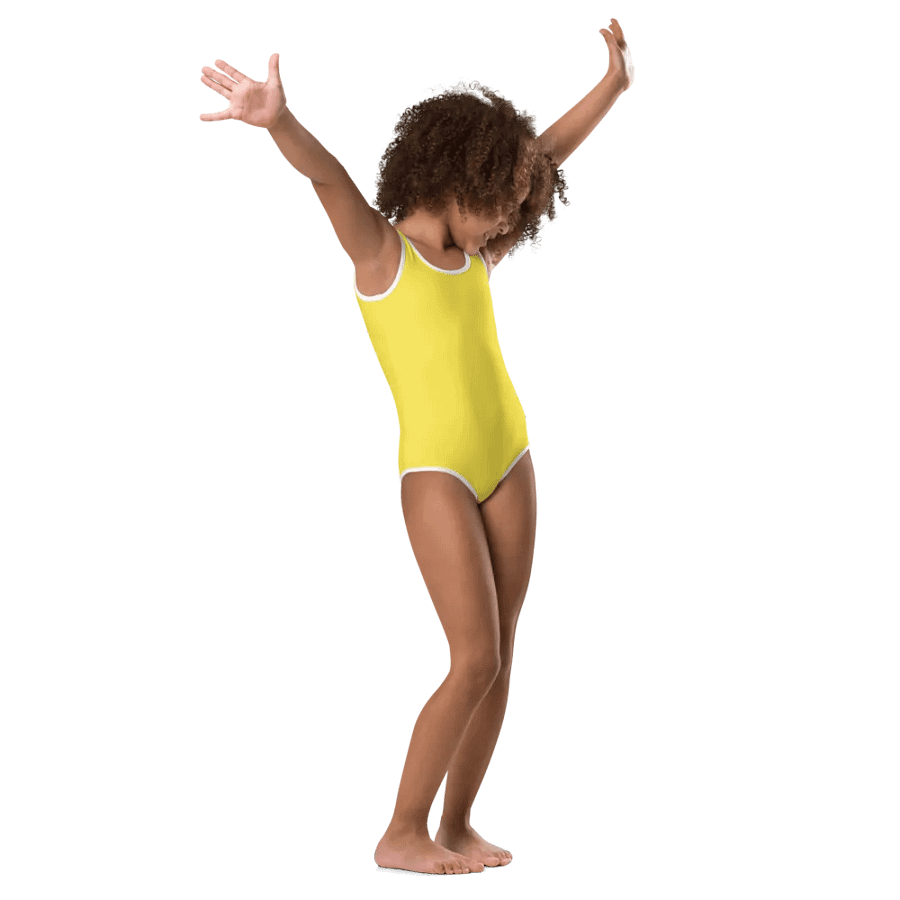 Yellow Kids Swimsuit product image (4)