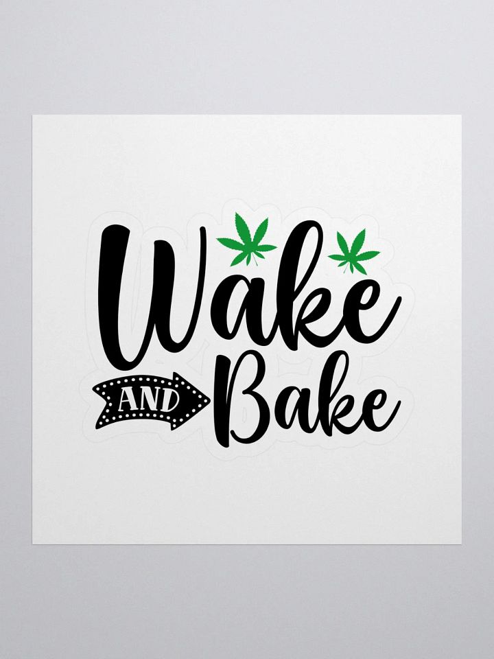 'Wake & Bake' Stickers product image (1)