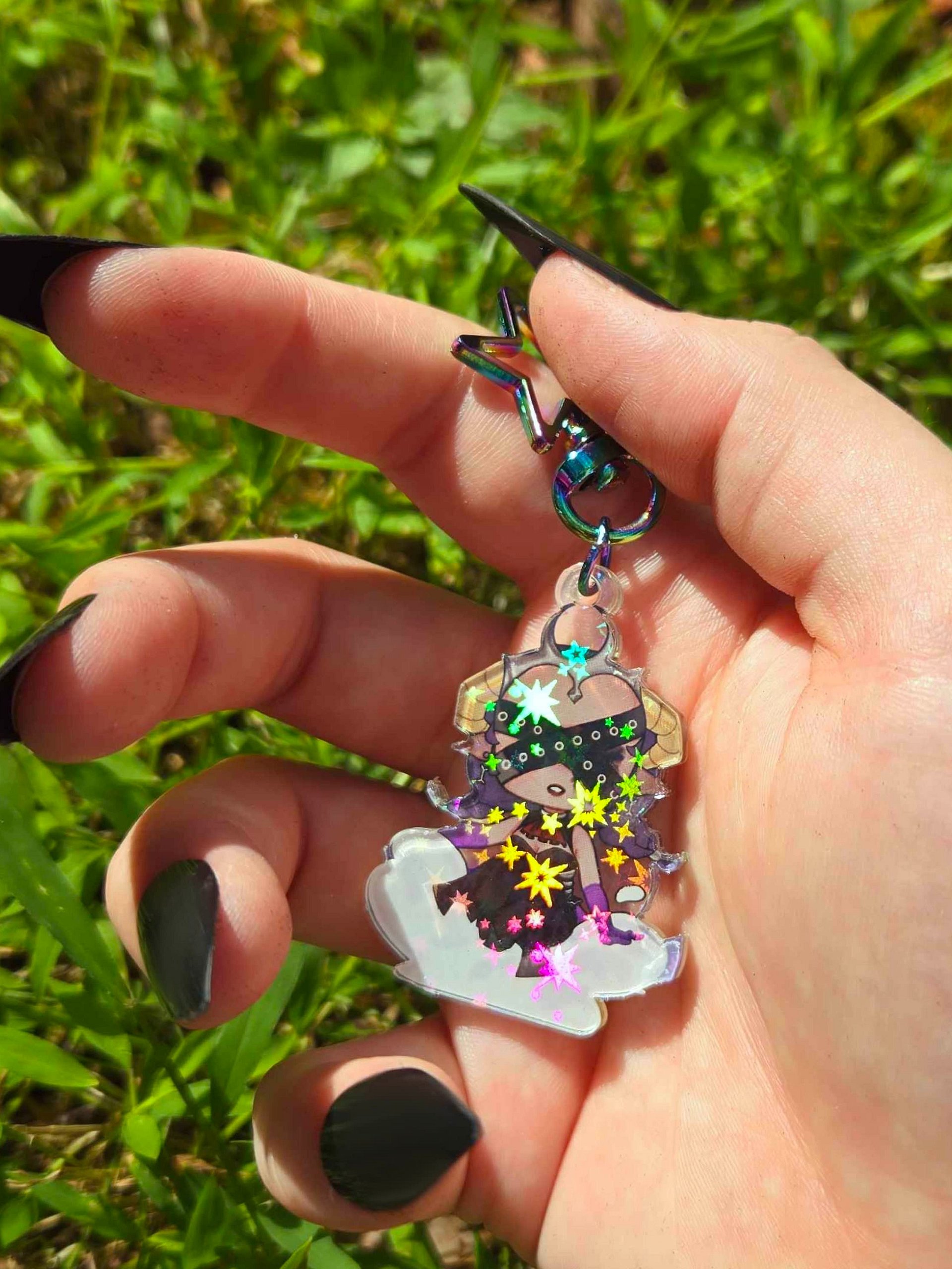 2" Holographic Chibi Nora Keychain product image (1)