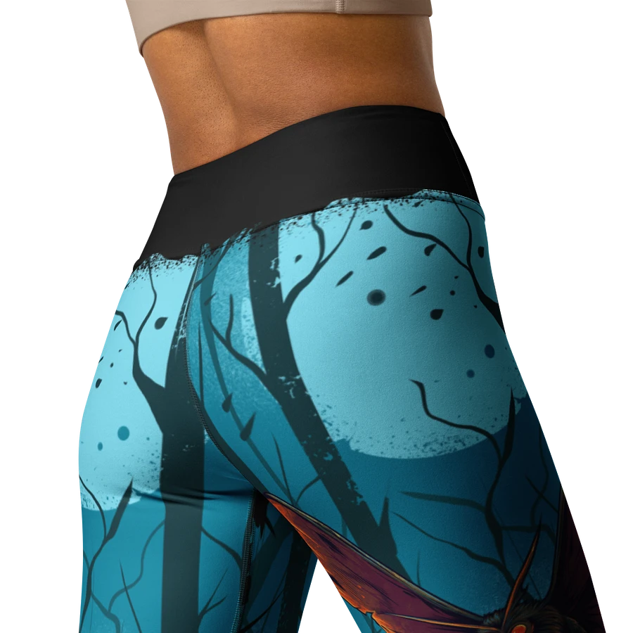 Eerie MothMan Forest Yoga Leggings product image (16)