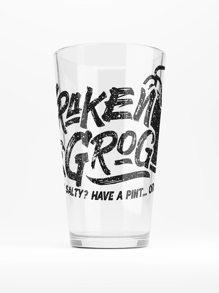Kraken Grog Pint Glass (Black) product image (1)