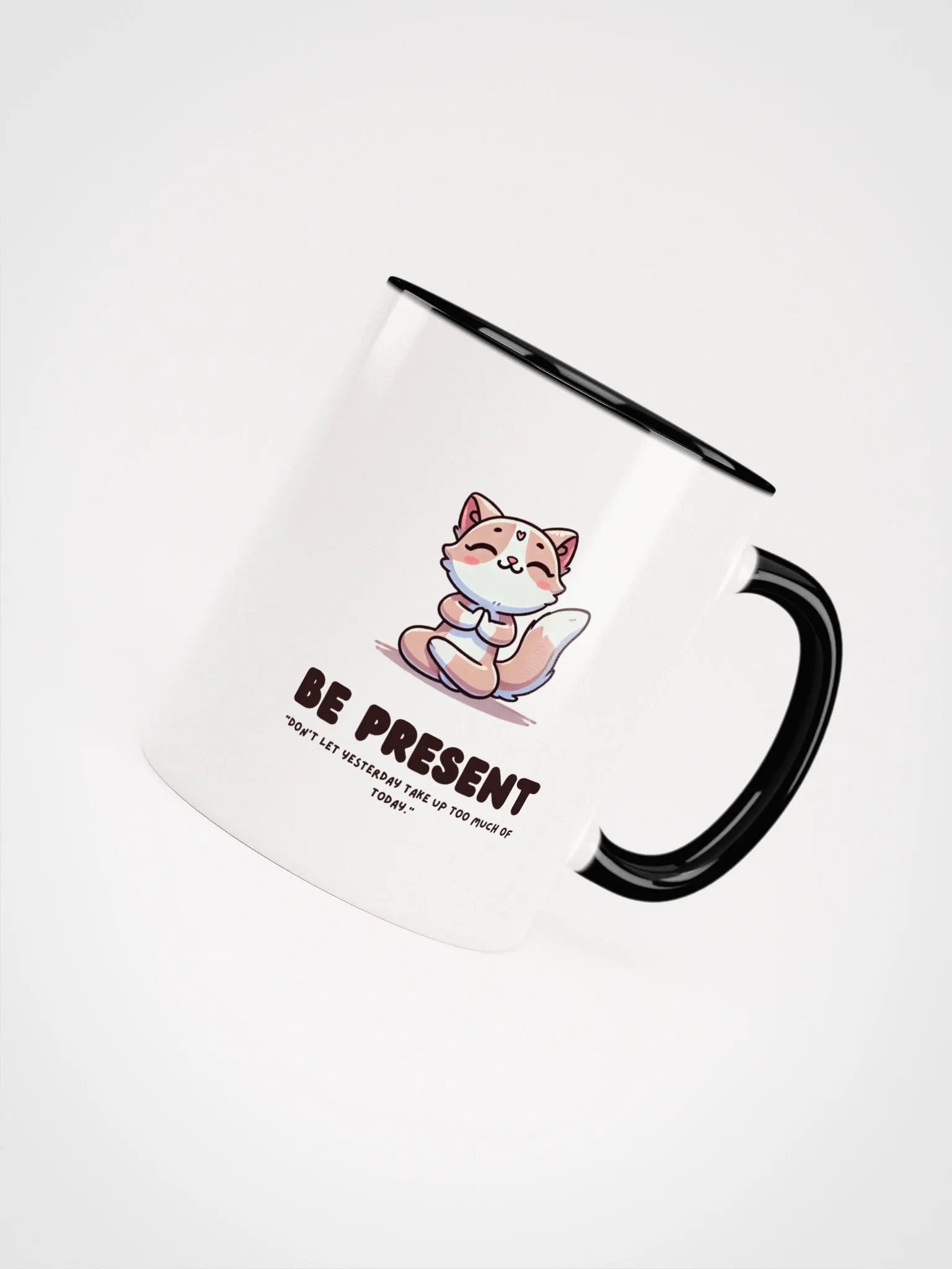 Zen Cat Meditation Mug product image (52)
