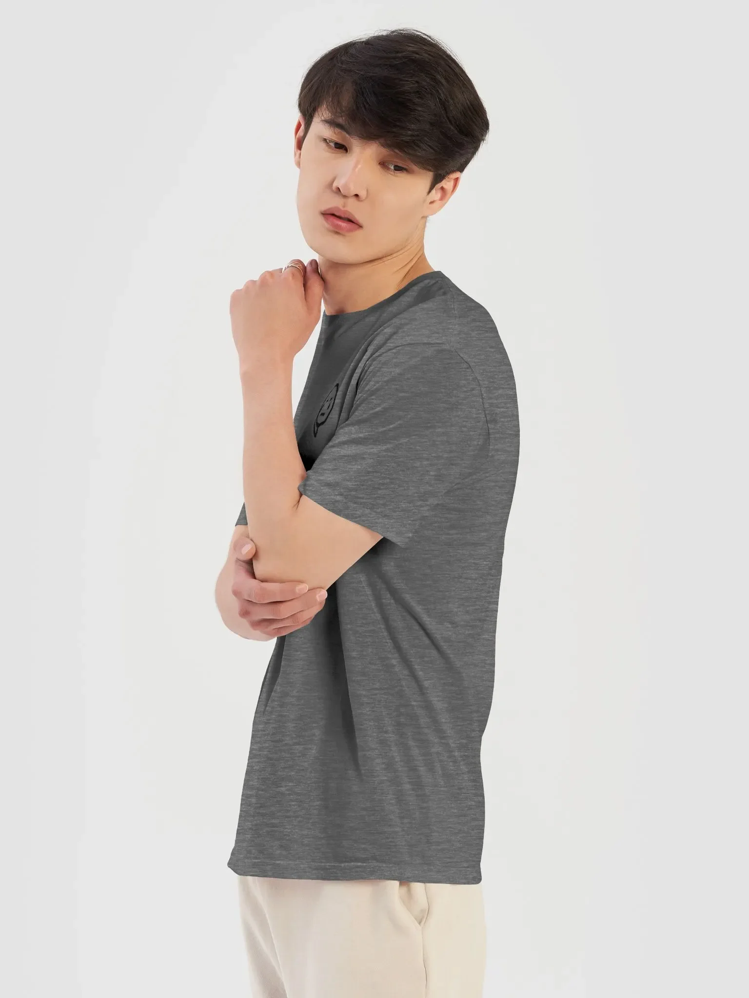 Salute Emote Tee (Black Emote) product image (6)