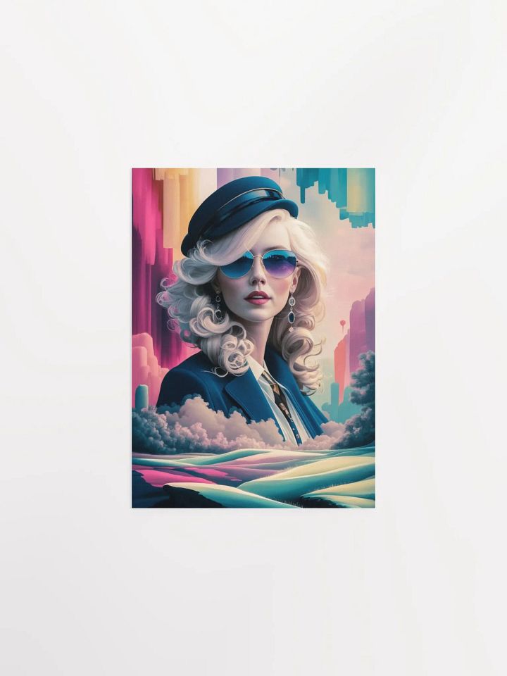 Abstract illustration of a Woman Poster - 33 product image (2)
