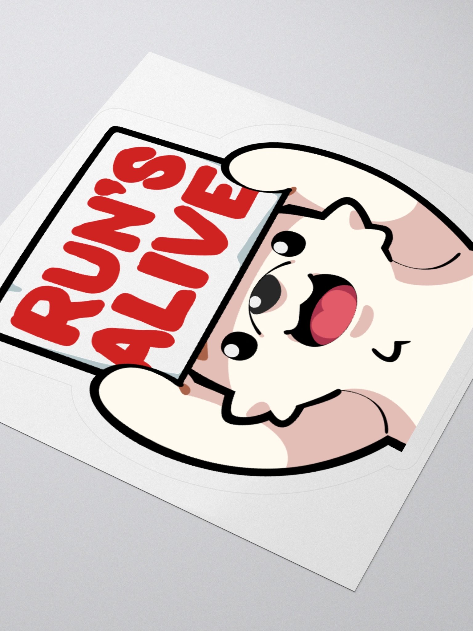 Run's Alive Sticker product image (6)