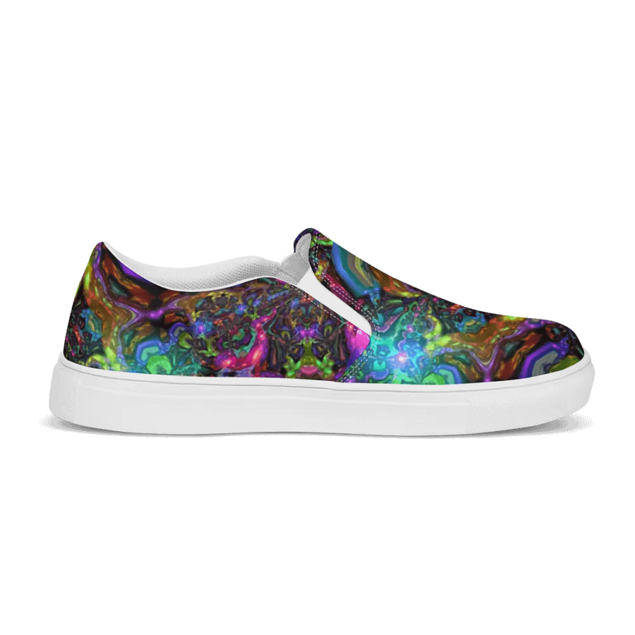 Starry Night Men's Canvas Slip On Shoes product image (12)