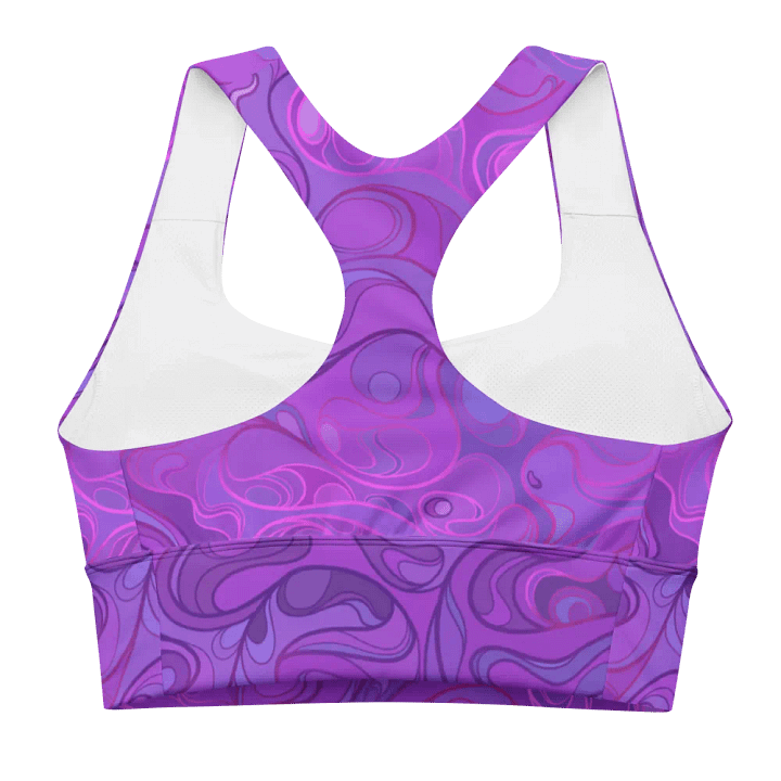 PURPLE SWIRL - Sports Bra product image (2)