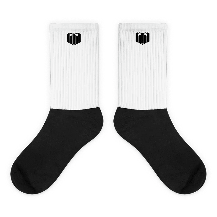 Mercurial Virus White/Black Socks product image (1)