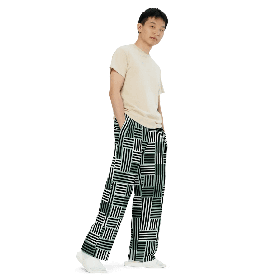 BUIII Minimalism: Mint Oasis Wide-Leg Pants product image (7)
