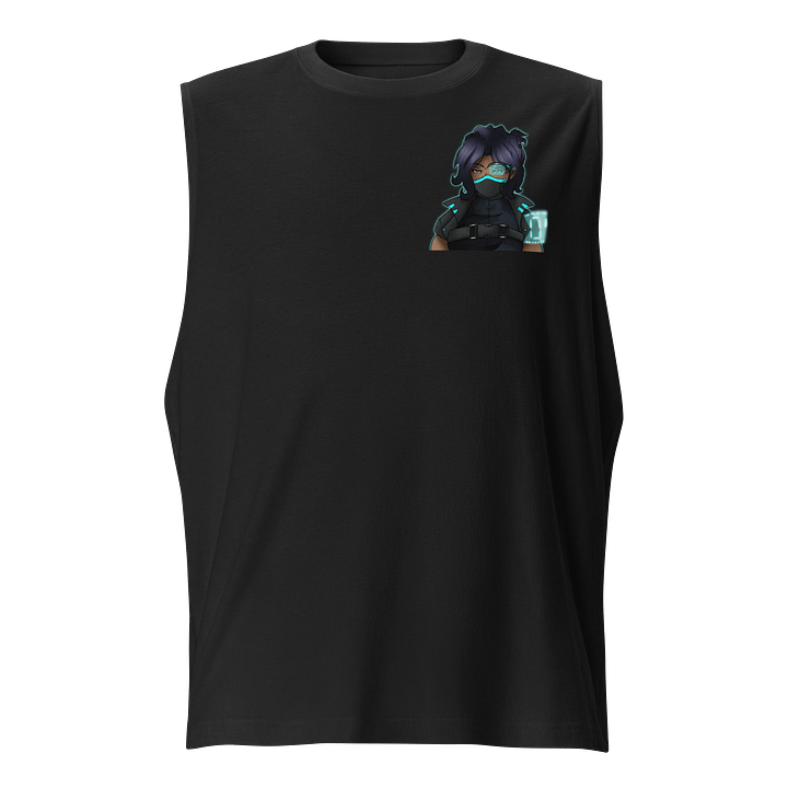 Neon Noir Officer 25 - Gym Tank (Black w/Crystal) product image (1)