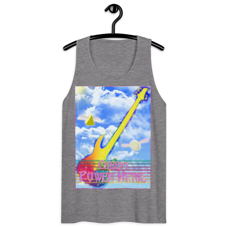 Cheesy Power Metal Tank Top product image (9)