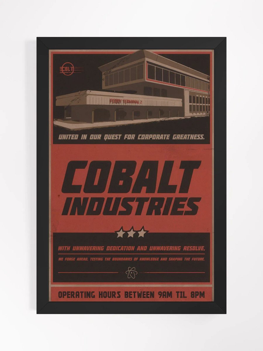 Cobalt Industries Framed Poster product image (1)