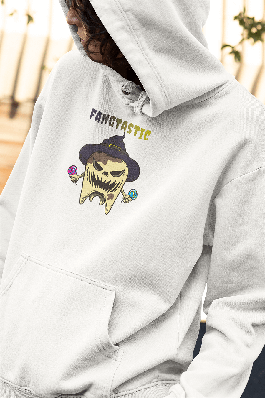 FANGTASTIC Skull Halloween Hoodie product image (1)