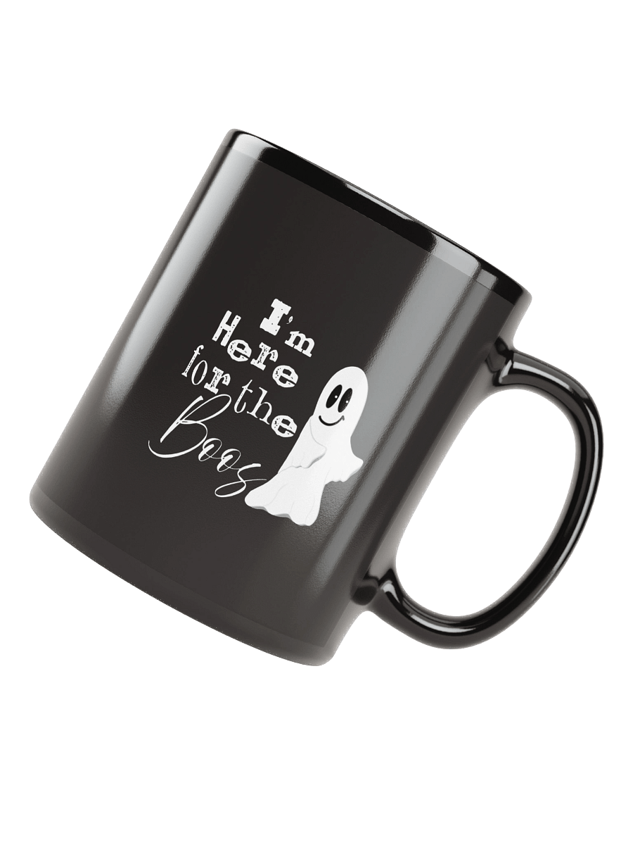 I'm Here for the Boos – Funny Ghost Halloween Ceramic Mug product image (8)