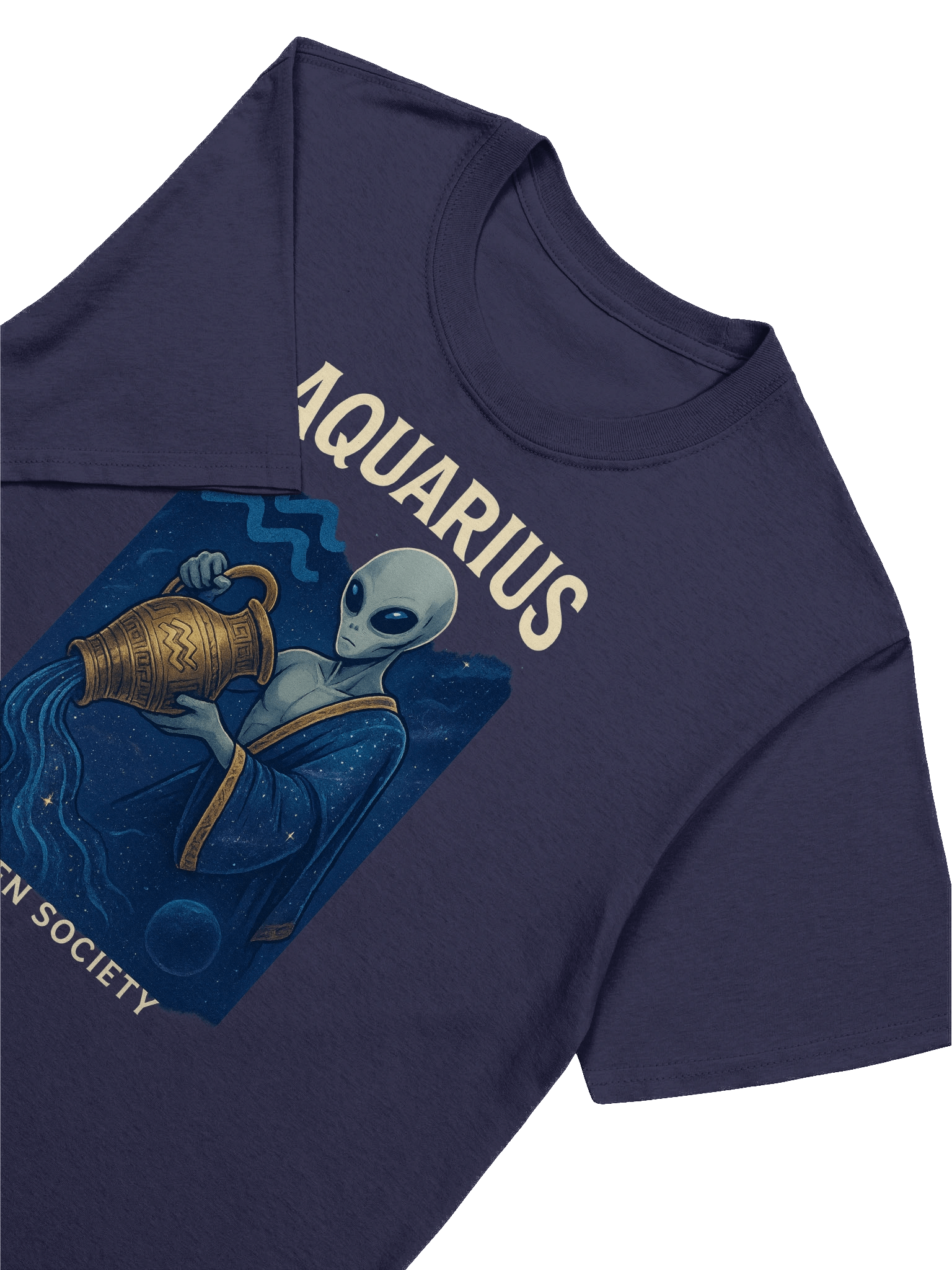 Aquarius Alien Robe T-Shirt product image (3)