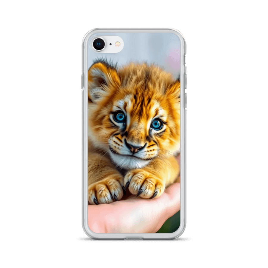 Tiger Cub Blue-Eyed iPhone® Case product image (24)