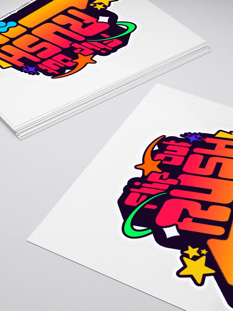 Flip Out Rush - Logo Sticker product image (5)