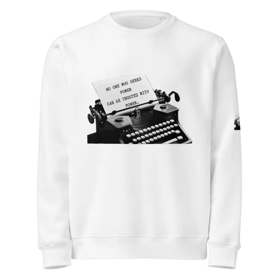 Power Seeker Typewriter Unisex Sweatshirt product image (17)