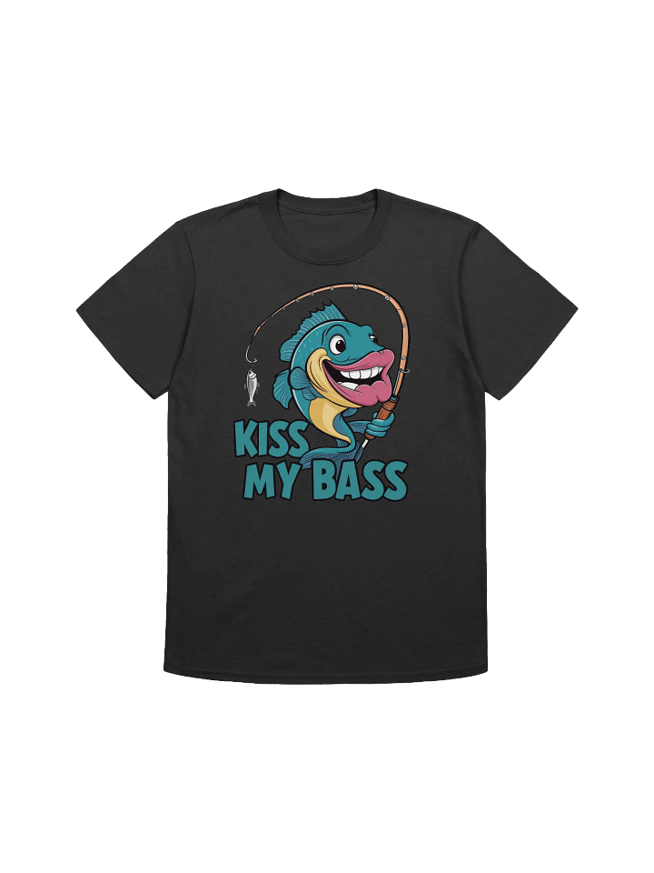 Fishing Lover - Kiss My Bass: The Fun Side of Fishing T-Shirt product image (4)
