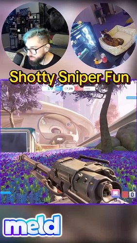 1 v 2 in Shotty Snipers can be intense #splitgate2 #fps