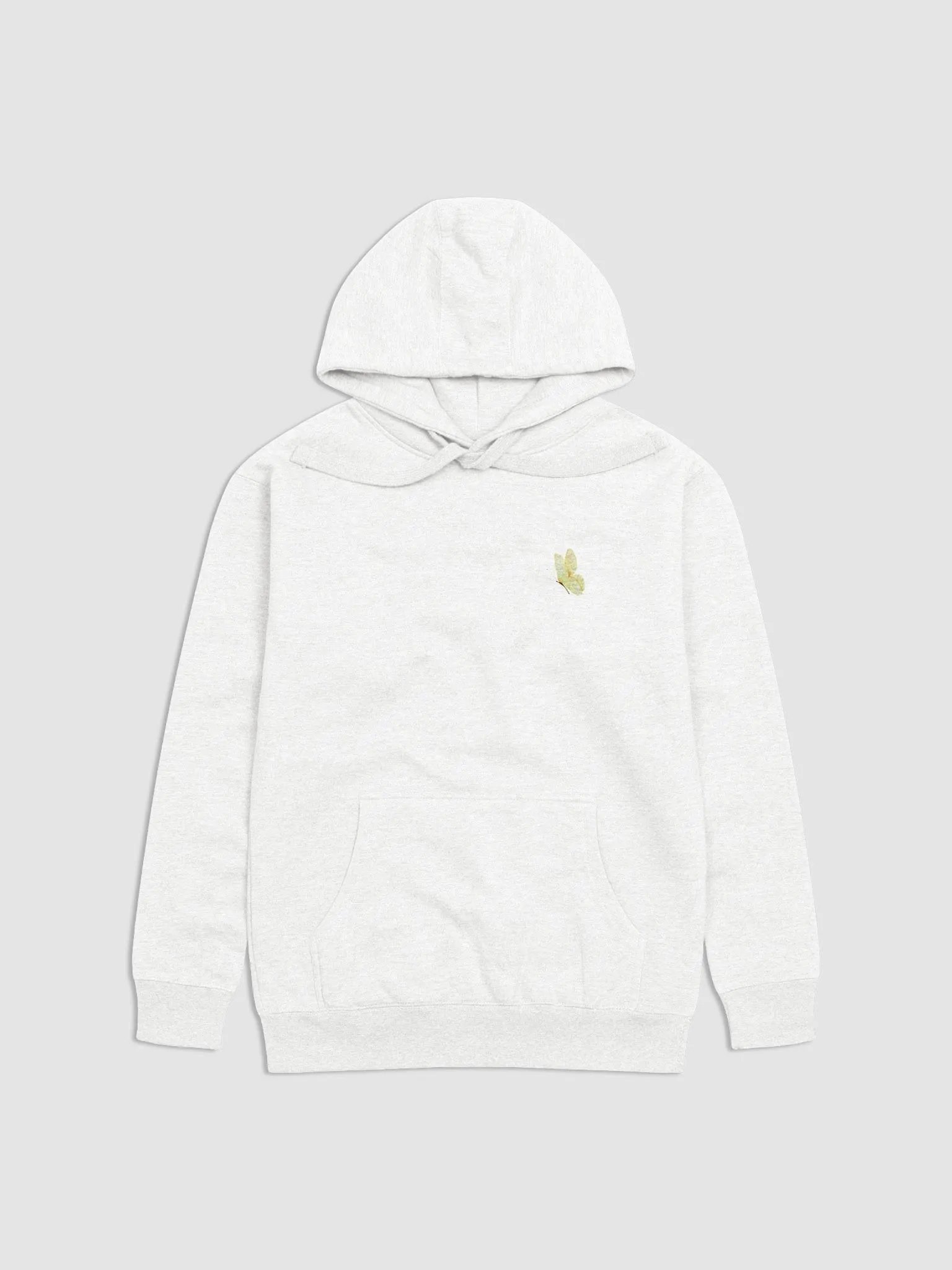 Motivational Just Believe In Yourself Soft Hoodie Yellow Watercolor Butterflies Pretty Nature product image (13)