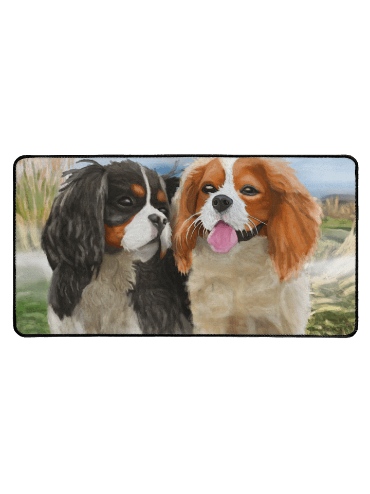 King Charles Spaniel Desk Mat product image (1)