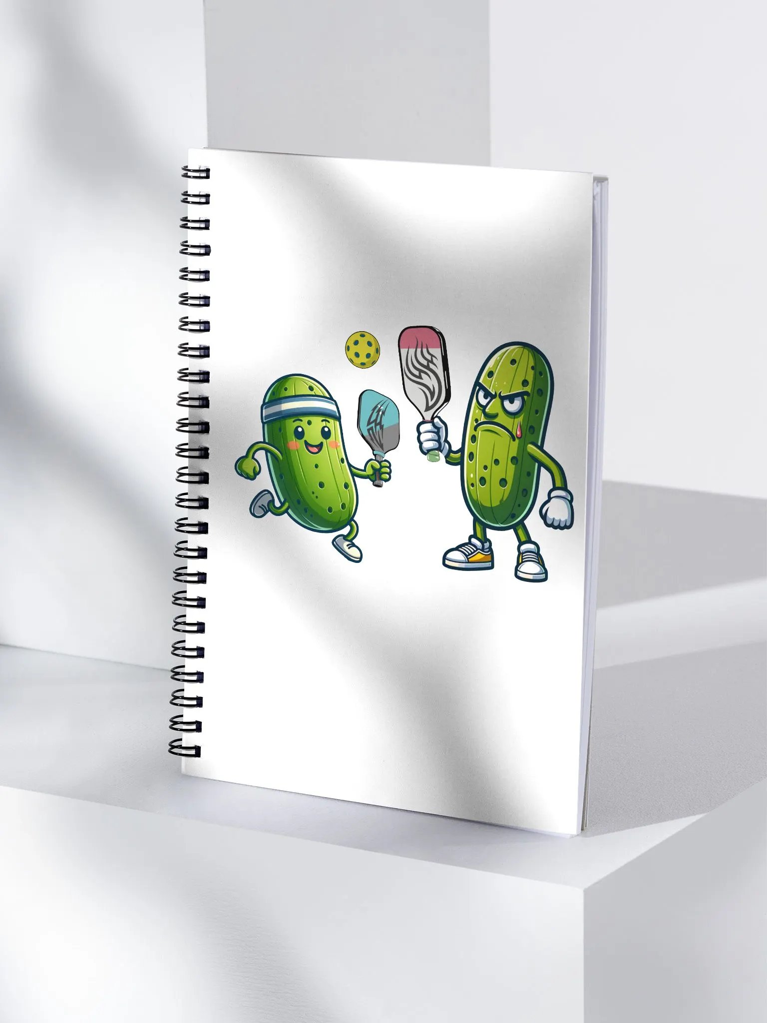 Pickleball Battle Pals Spiral Notebook product image (4)