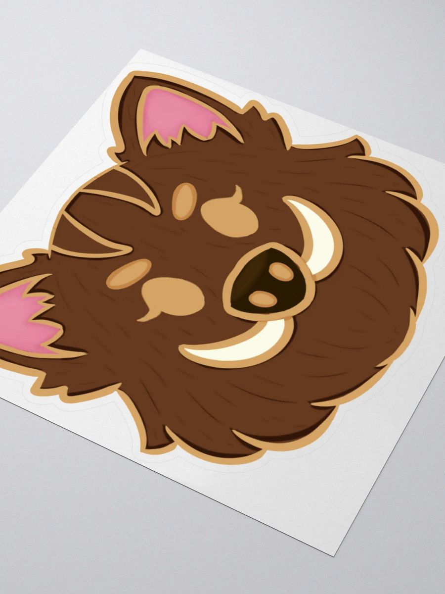 Boar Badge Sticker product image (3)