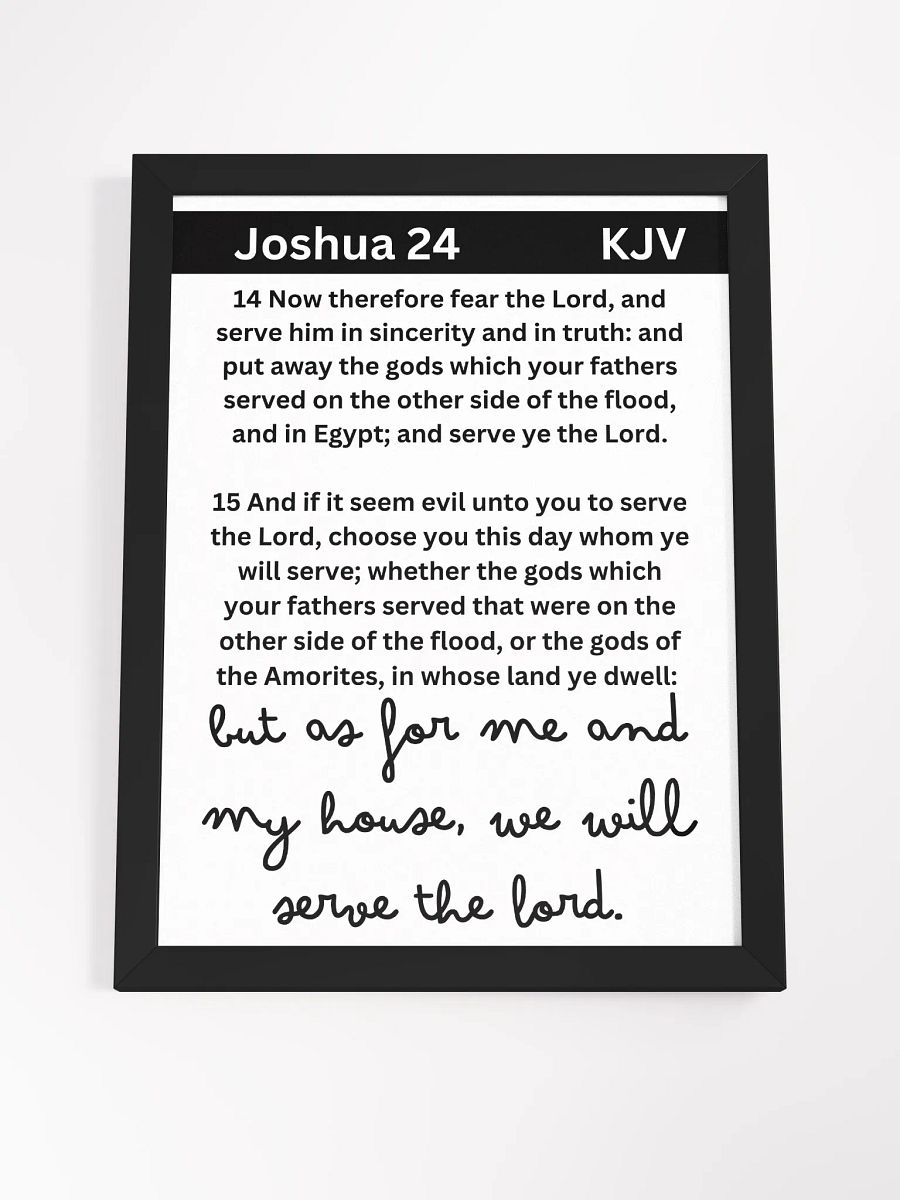 As for me and my house, we will serve the Lord product image (4)