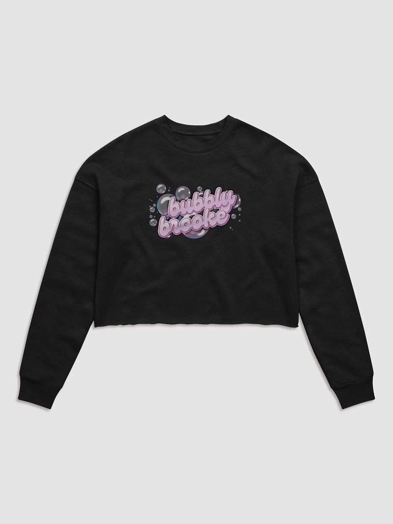 BUBBLY BROOKE'S COMFY CROP SWEATSHIRT