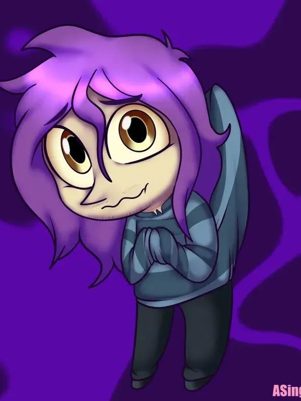 Randell purple keychain product image (1)