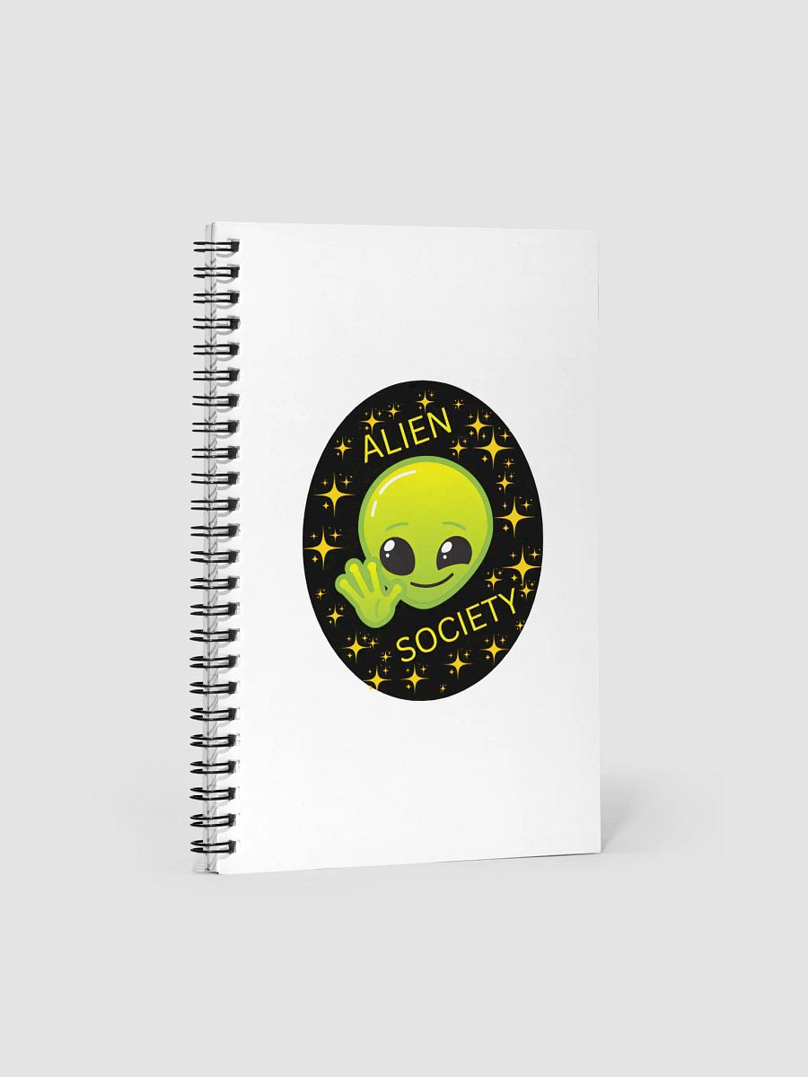 Alien Society Spiral Notebook product image (1)