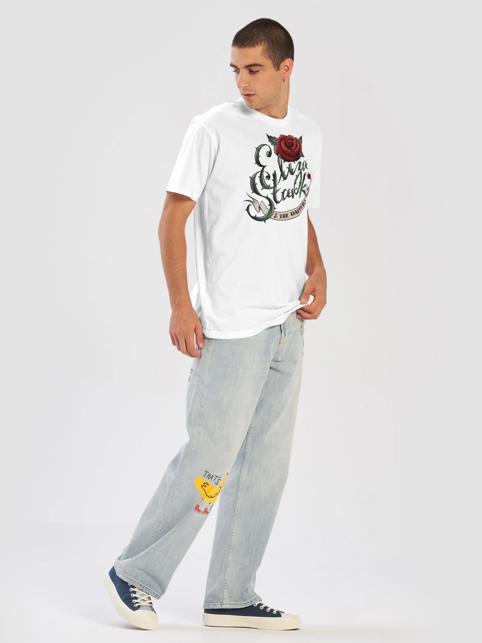 Elegant Rose Logo Unisex Premium T-Shirt product image (21)