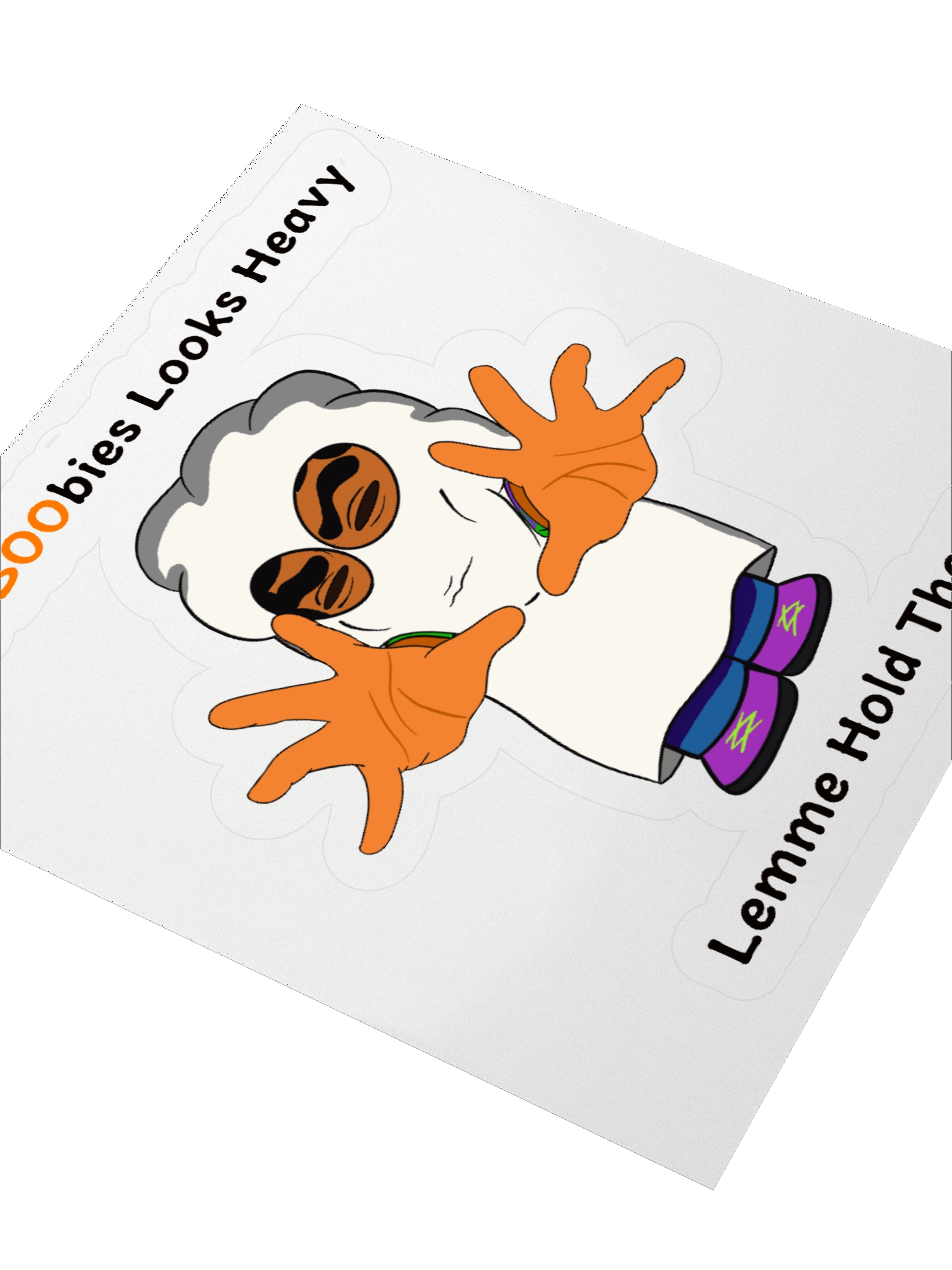 YBLHLHM Spooky Kiss Cut Stickers product image (3)