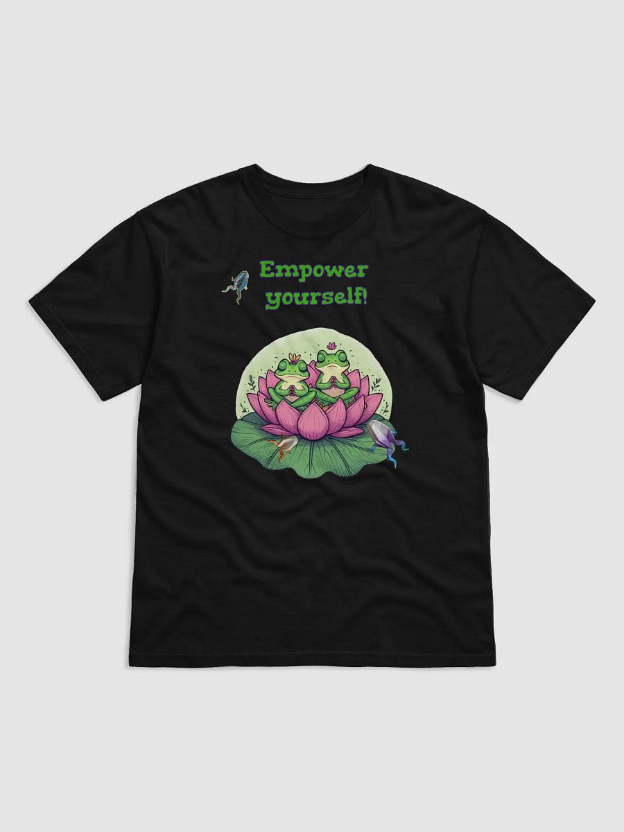 Zen Frog Lotus T-Shirt product image (3)