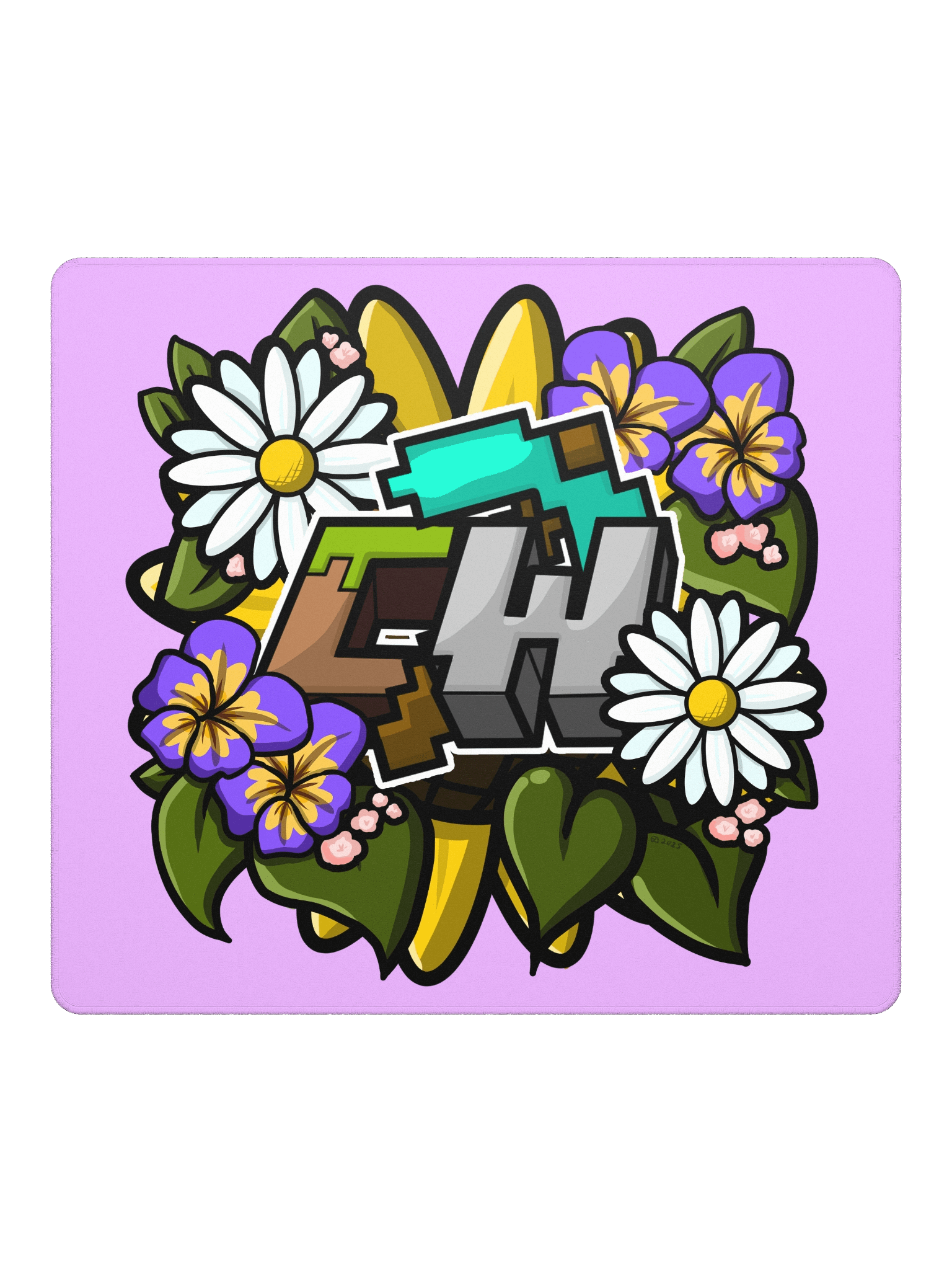 CraftWorks Flower Forest Logo Mouse Pad product image (2)
