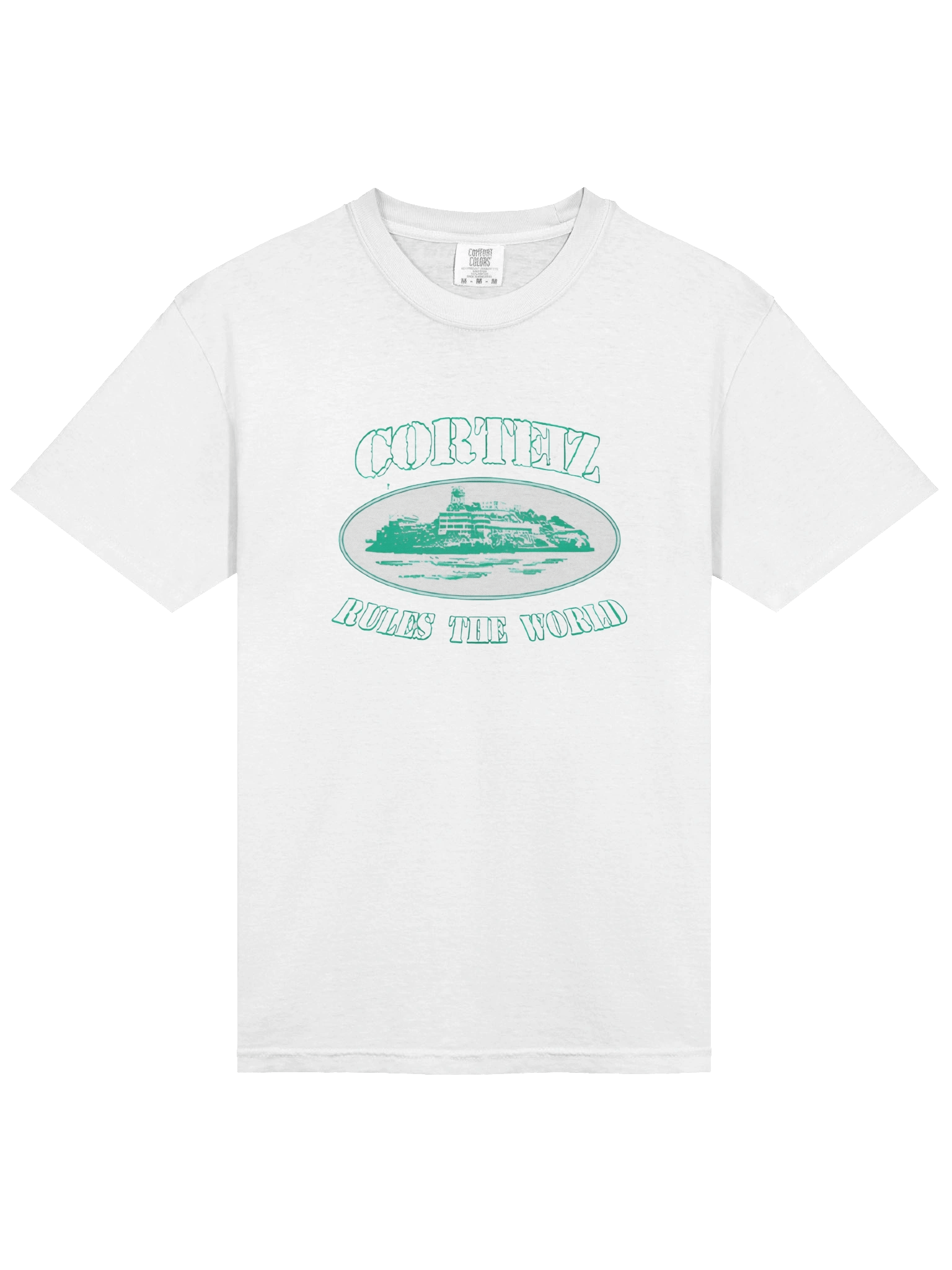 Corteiz Alcatraz T-shirt White product image (1)