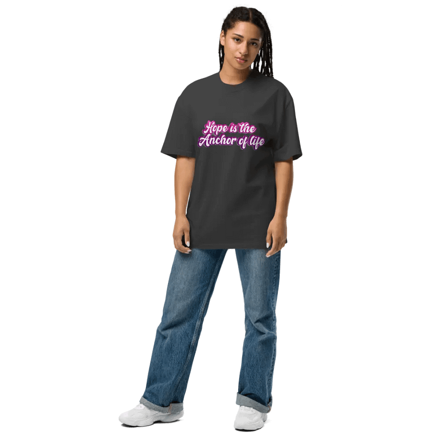 Hope is the anchor of life, best t-shirt trends . product image (7)