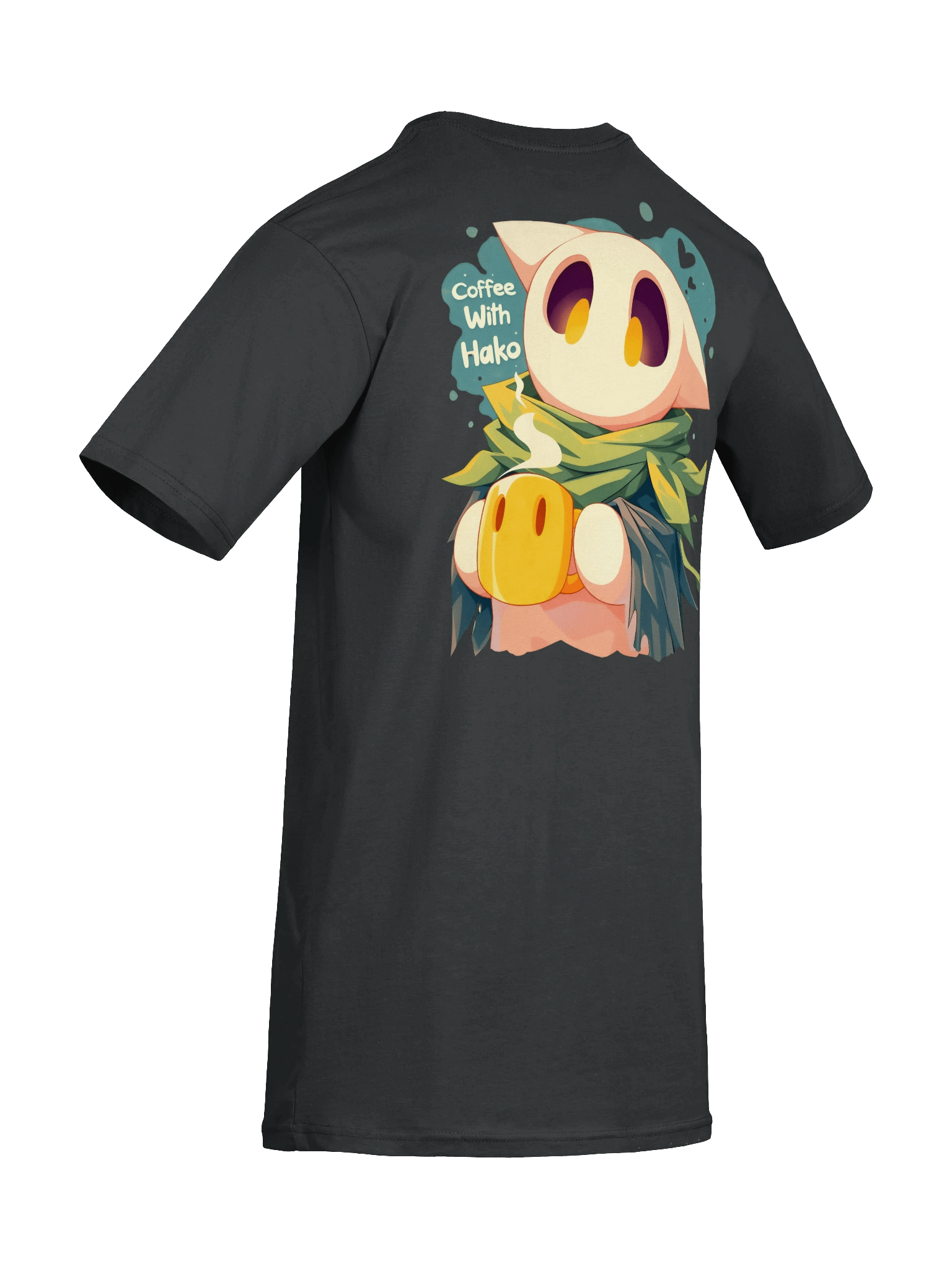 Coffee w Hako Front and Back Print Tee product image (58)