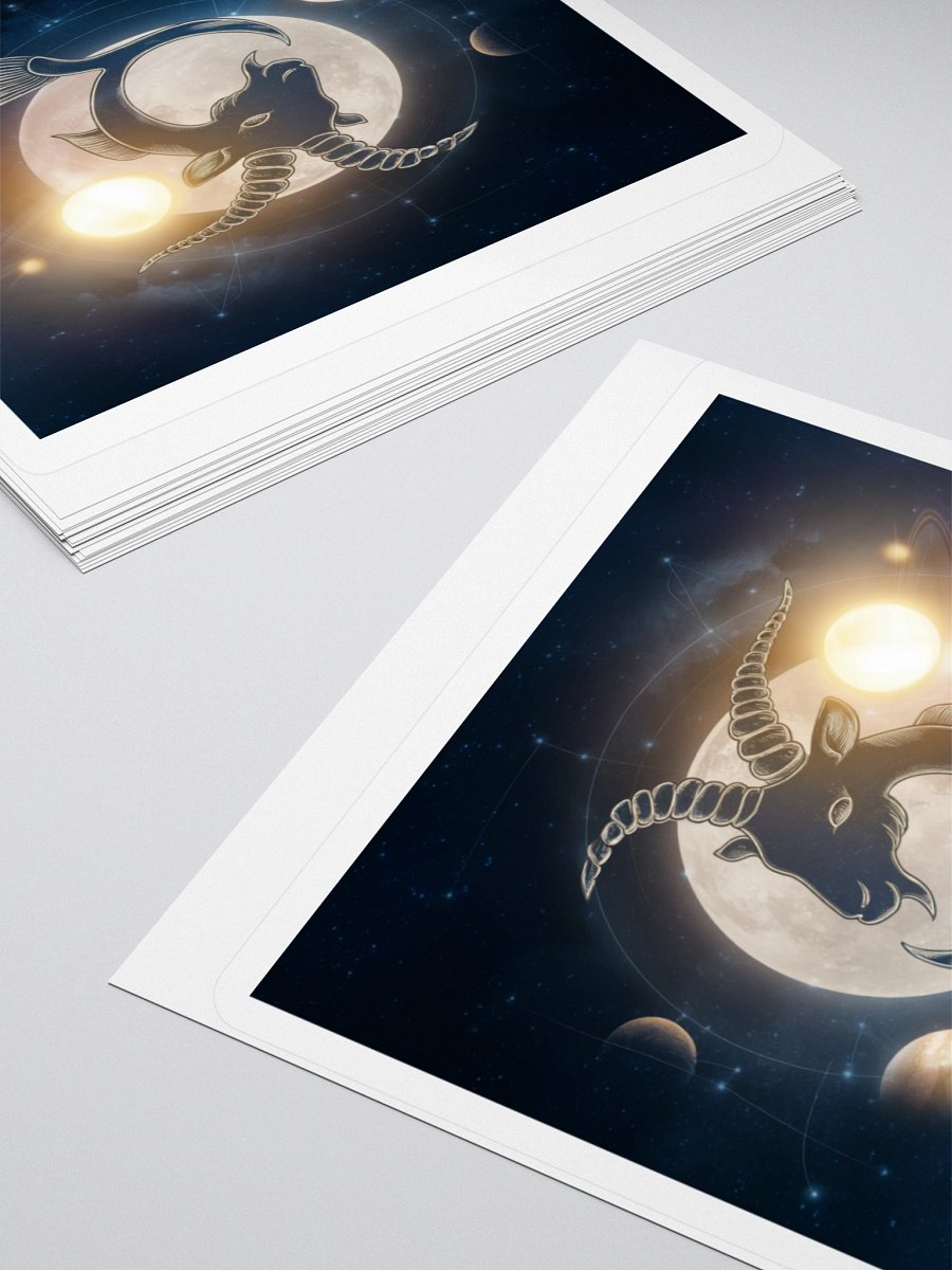 Capricorn Celestial Sign Sticker product image (11)