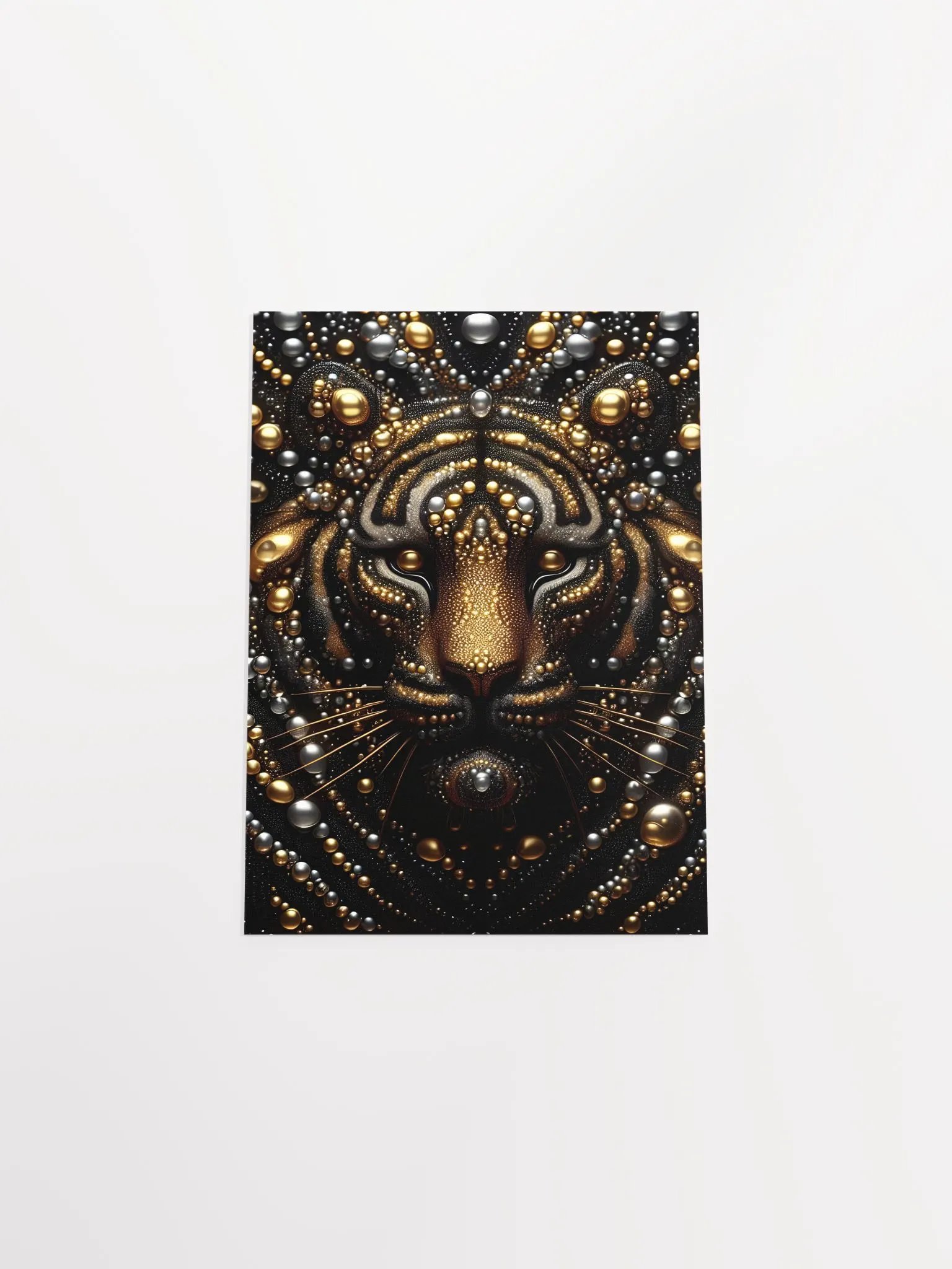 Regal Tiger Jeweled Poster product image (15)