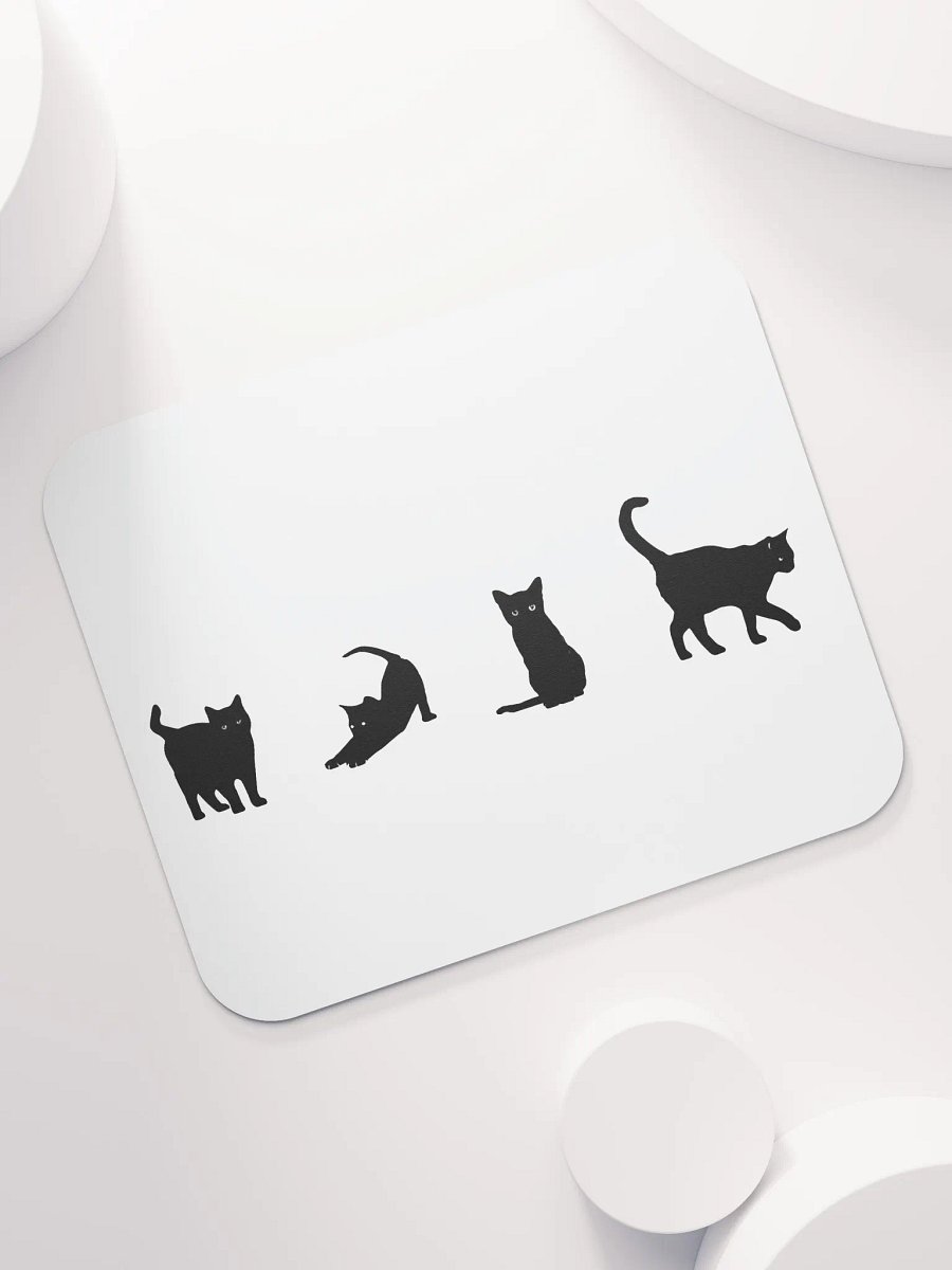 Little Black Cats Coaster product image (7)