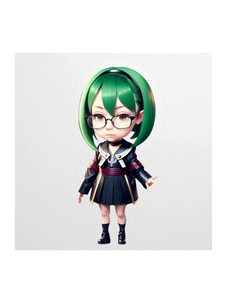 (GREEN CHIBI) K STICKERS product image (3)