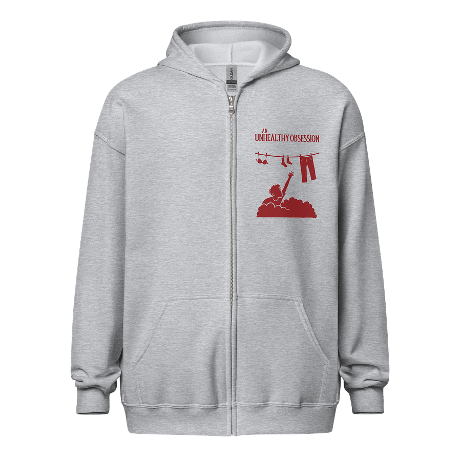 An Unhealthy Obsession Unisex Heavy Blend Zip Hoodie product image (1)